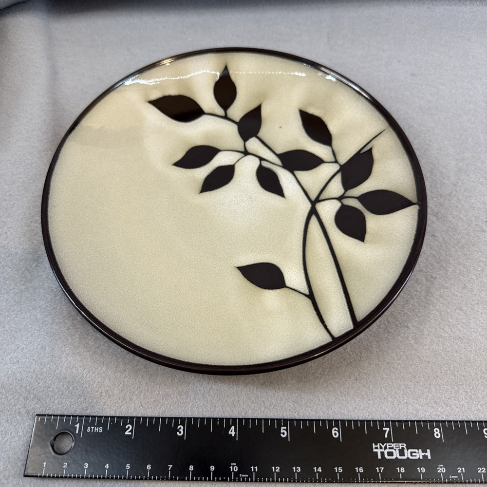 Gibson Elite Midnight Palm Salad Plate 8.5"